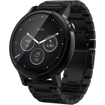 Aanbod zuigen Premier Motorola Moto 360 (2nd gen) 46mm - Full Watch Specifications |  SmartwatchSpex
