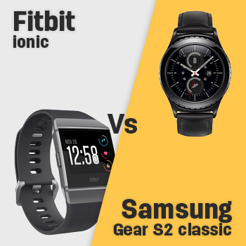 Compare Fitbit Ionic vs Samsung Gear S2 